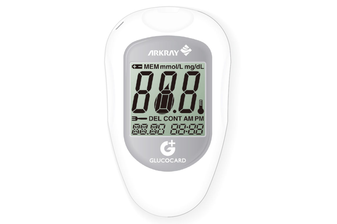 血糖値測定器デザインの写真